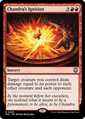 Chandra's Ignition (Commander: Modern Horizons 3) Near Mint