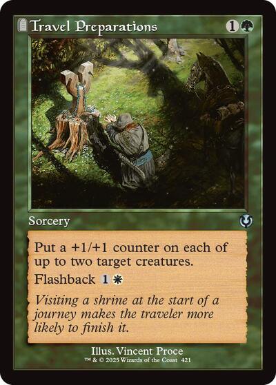 Travel Preparations (Retro Frame) (Innistrad Remastered) Near Mint