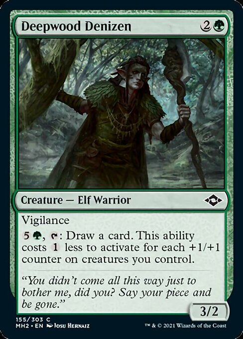 Deepwood Denizen (Modern Horizons 2) Near Mint Foil