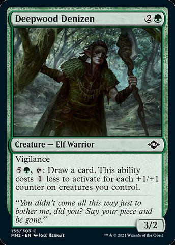Deepwood Denizen (Modern Horizons 2) Near Mint Foil