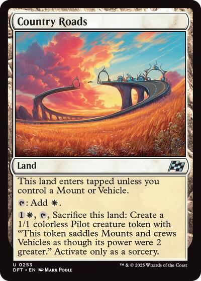 Country Roads (Aetherdrift) Near Mint Foil