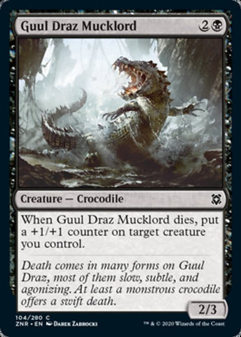 Guul Draz Mucklord (Zendikar Rising) Near Mint Foil