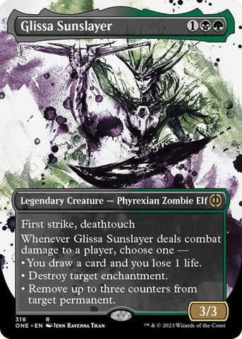 Glissa Sunslayer (Showcase) (Phyrexia: All Will Be One) Near Mint