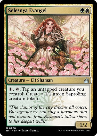 Selesnya Evangel (Ravnica Remastered) Near Mint Foil