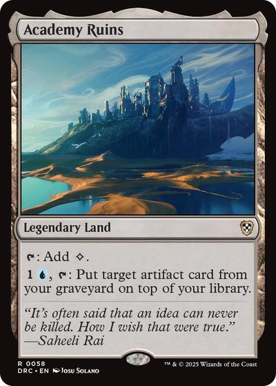 Academy Ruins (Commander: Aetherdrift) Near Mint