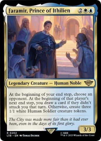 Faramir, Prince of Ithilien (Universes Beyond: The Lord of the Rings: Tales of Middle-earth) Near Mint Foil