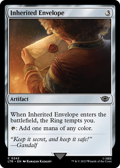 Inherited Envelope (Universes Beyond: The Lord of the Rings: Tales of Middle-earth) Near Mint