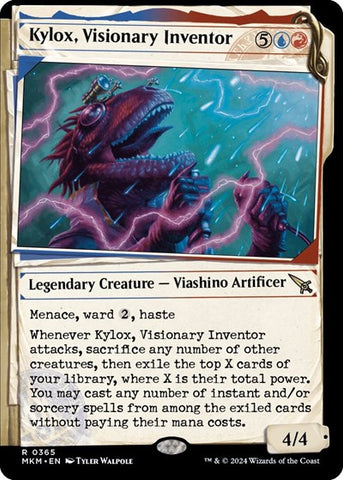 Kylox, Visionary Inventor (Showcase) (Murders at Karlov Manor) Near Mint