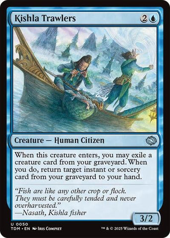 Kishla Trawlers (Tarkir: Dragonstorm) Near Mint
