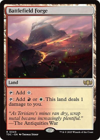 Battlefield Forge (Commander: Tarkir: Dragonstorm) Near Mint