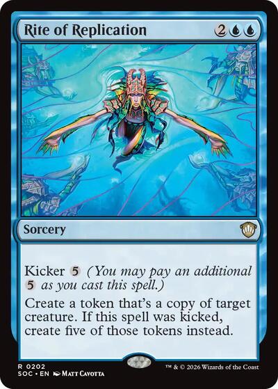 Rite of Replication (Commander: Secrets of Strixhaven) Near Mint