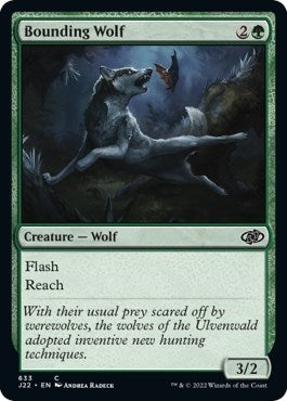 Bounding Wolf (Jumpstart 2022) Near Mint