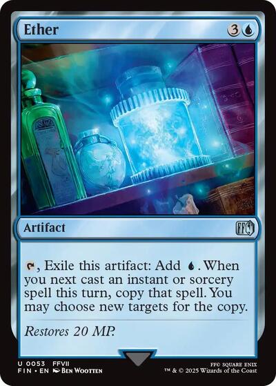 Ether (Universes Beyond: FINAL FANTASY) Light Play Foil