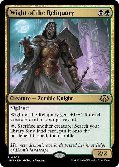 Wight of the Reliquary (Modern Horizons 3) Near Mint Foil