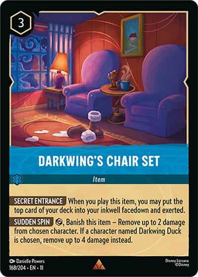 Darkwing's Chair Set (Winterspell) Near Mint