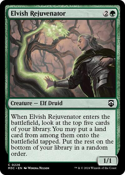 Elvish Rejuvenator (Commander: Modern Horizons 3) Near Mint