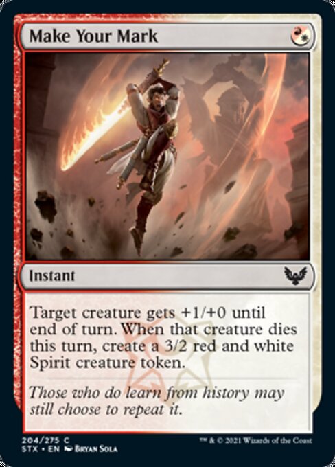 Make Your Mark (Strixhaven) Near Mint