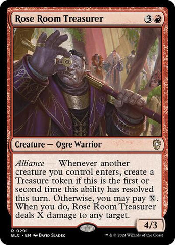 Rose Room Treasurer (Commander: Bloomburrow) Near Mint