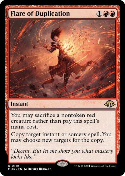 Flare of Duplication (Modern Horizons 3) Near Mint