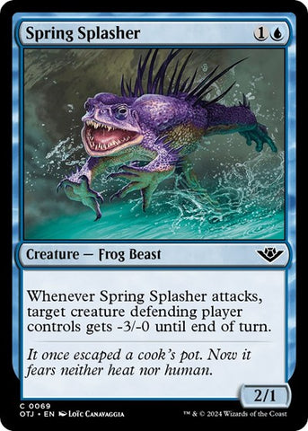 Spring Splasher (Outlaws of Thunder Junction) Near Mint Foil