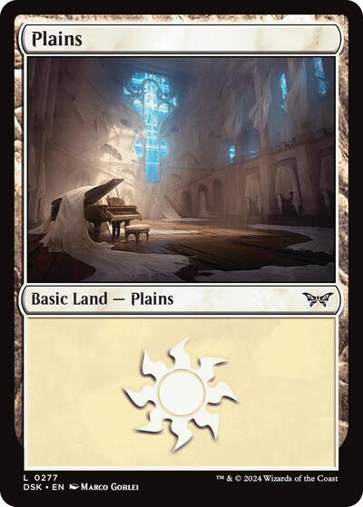 Plains (0277) (Duskmourn: House of Horror) Near Mint