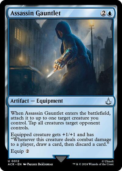Assassin Gauntlet (Universes Beyond: Assassin's Creed) Near Mint Foil