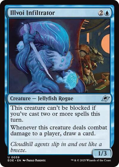 Illvoi Infiltrator (Edge of Eternities) Near Mint Foil