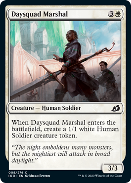Daysquad Marshal (Ikoria: Lair of Behemoths) Near Mint