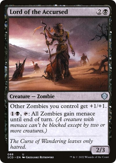 Lord of the Accursed (Commander 2022 Starter Decks) Near Mint