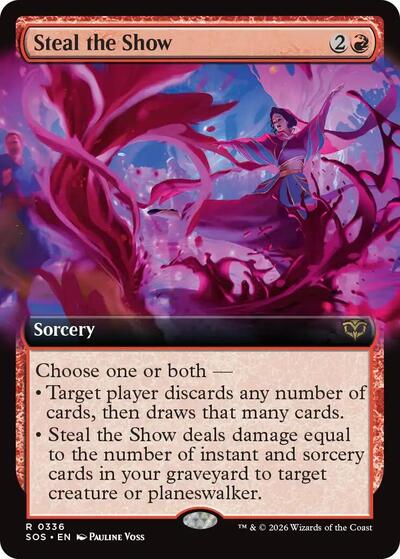 Steal the Show (Extended Art) (Secrets of Strixhaven) Near Mint