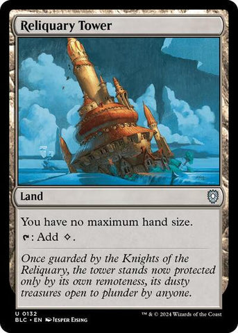 Reliquary Tower (Commander: Bloomburrow) Near Mint