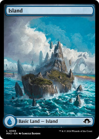 Island (0305) (Modern Horizons 3) Near Mint Foil