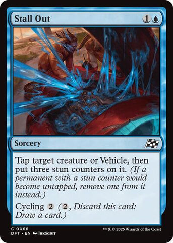 Stall Out (Aetherdrift) Near Mint Foil
