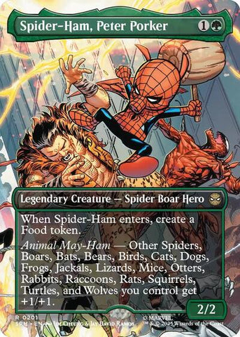 Spider-Ham, Peter Porker (Borderless) (Marvel's Spider-Man) Near Mint