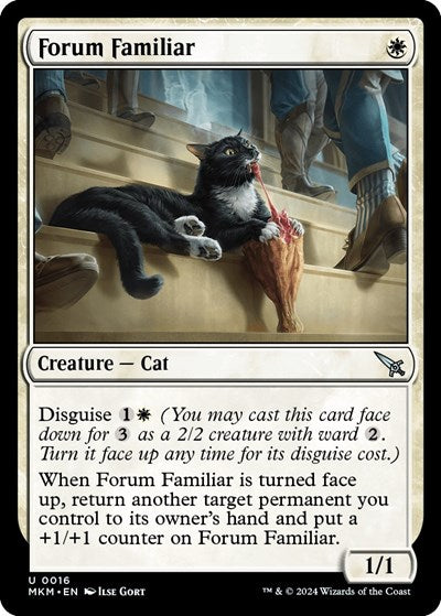 Forum Familiar (Murders at Karlov Manor) Near Mint Foil