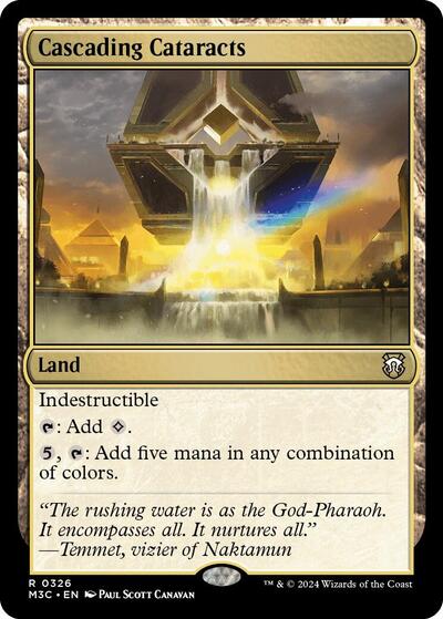 Cascading Cataracts (Commander: Modern Horizons 3) Near Mint