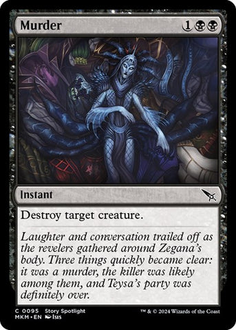 Murder (Murders at Karlov Manor) Near Mint Foil