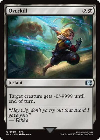 Overkill (Universes Beyond: FINAL FANTASY) Near Mint Foil