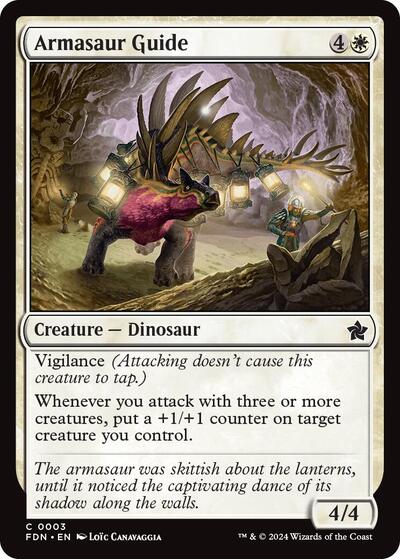 Armasaur Guide (Foundations) Near Mint