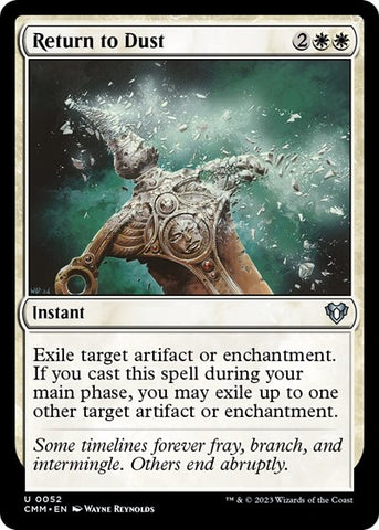 Return to Dust (Commander Masters) Near Mint