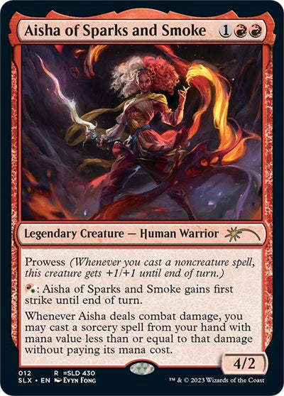 Aisha of Sparks and Smoke (SLX) Near Mint