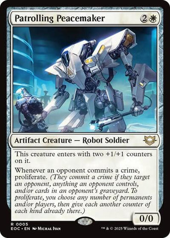 Patrolling Peacemaker (Commander: Edge of Eternities) Near Mint