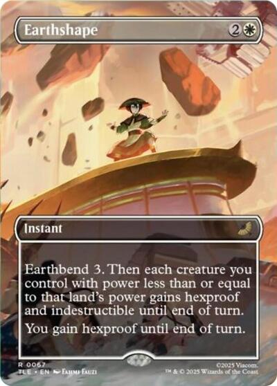 Earthshape (Borderless) (Avatar: The Last Airbender: Eternal-Legal) Near Mint Foil