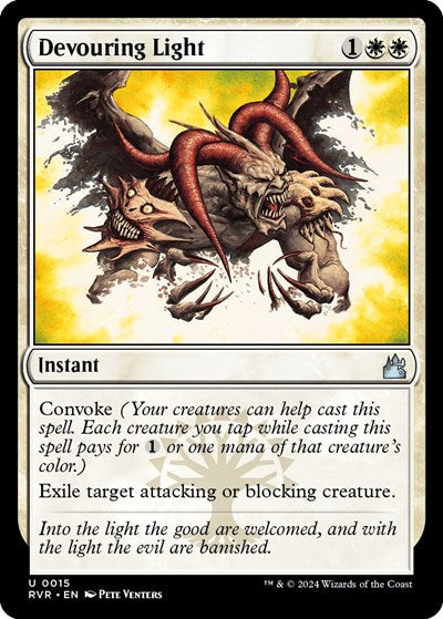 Devouring Light (Ravnica Remastered) Near Mint Foil