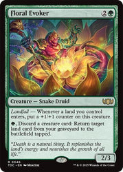 Floral Evoker (Commander: Tarkir: Dragonstorm) Near Mint