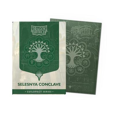 Dragon Shield Guildpact Series Dual Matte: Standard Art Sleeves Selesnya Conclave (100-Pack)