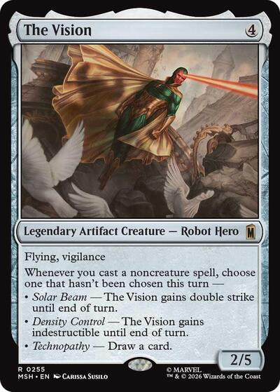 The Visioon (Marvel Super Heroes) Near Mint Foil