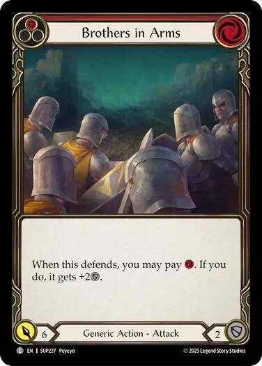 Brothers in Arms (Red) (Super Slam) Near Mint