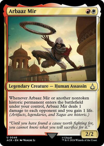 Arbaaz Mir (Universes Beyond: Assassin's Creed) Near Mint