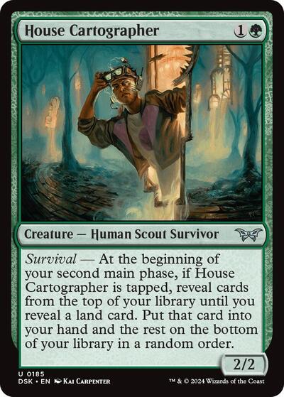 House Cartographer (Duskmourn: House of Horror) Near Mint Foil